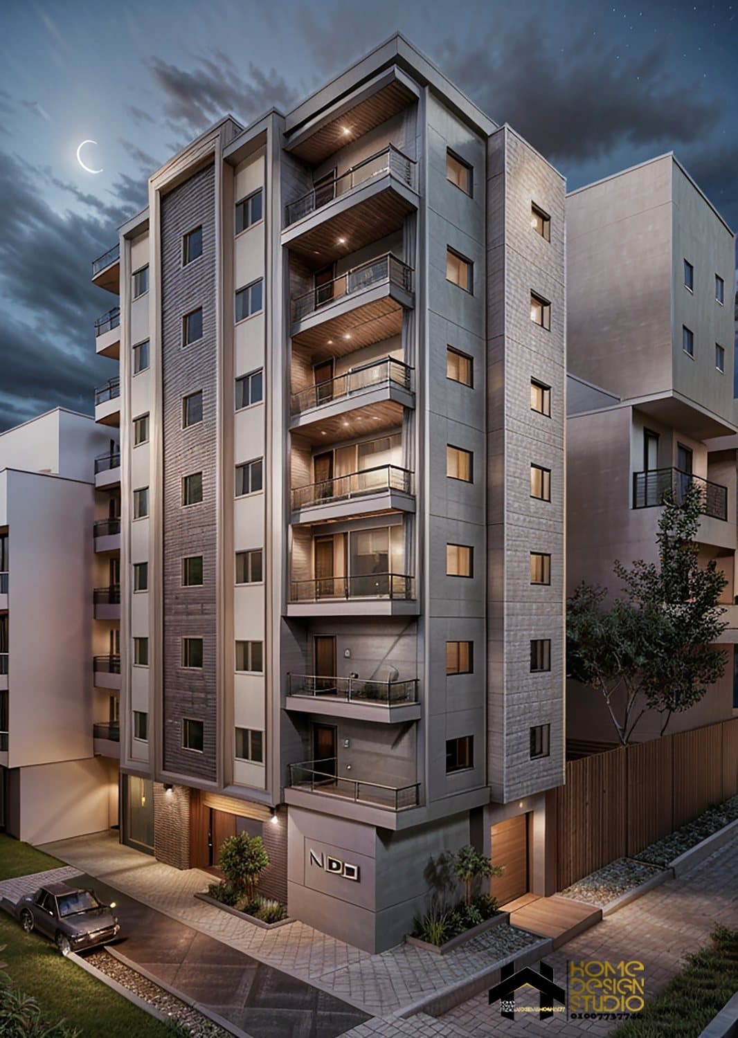 Modern Residential Building
