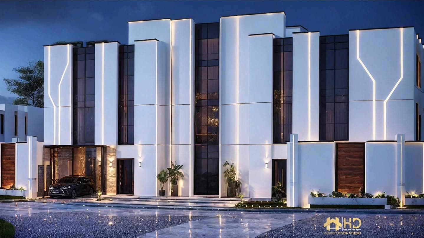 Modern Villa Facade