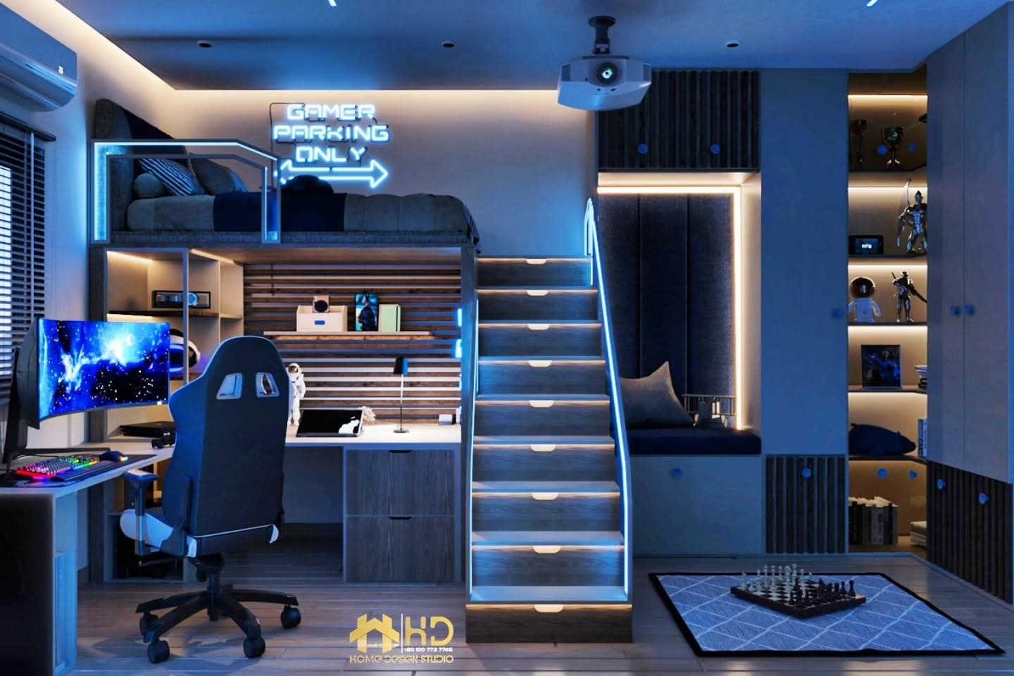 Gaming Bedroom
