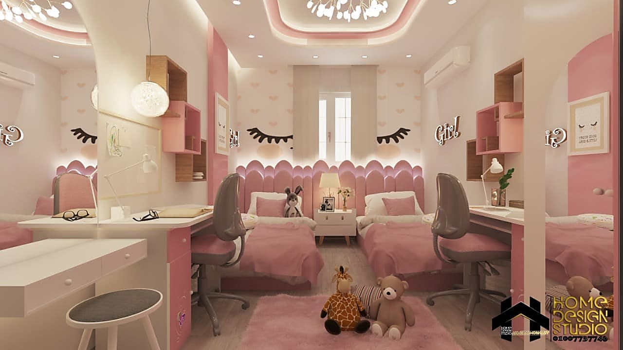 Modern Girls Bedroom